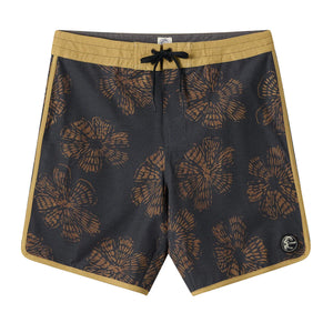 O'Neill O'Riginals Print Scallop 18" Men's Boardshorts - Phantom