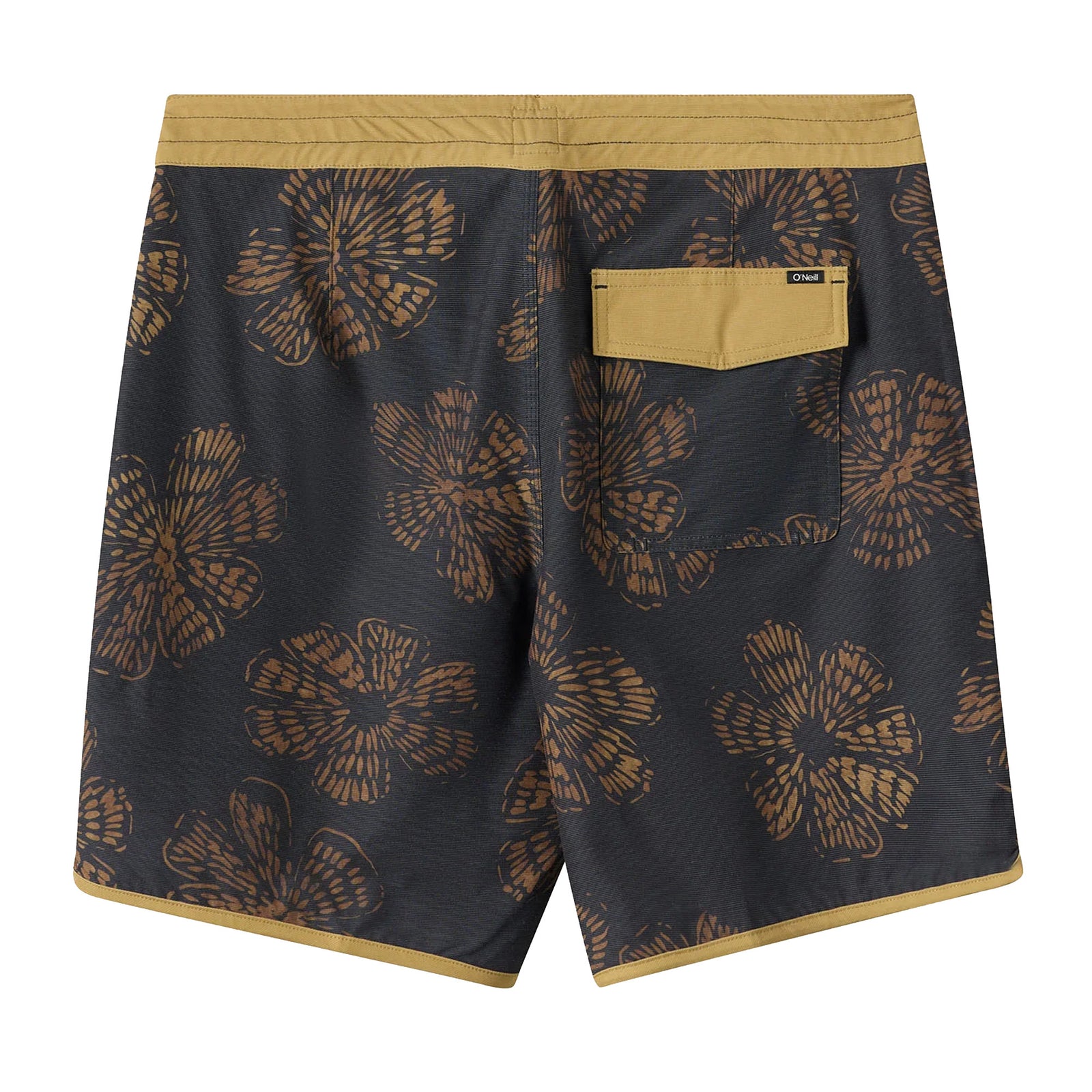 O'Neill O'Riginals Print Scallop 18" Men's Boardshorts - Phantom