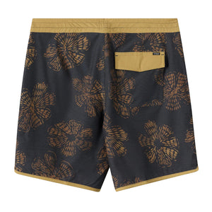 O'Neill O'Riginals Print Scallop 18" Men's Boardshorts - Phantom