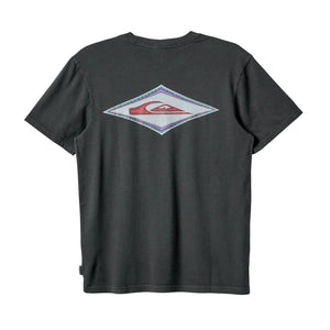 Quiksilver Ruff Stuff Pigment Men's S/S T-Shirt - Phantom