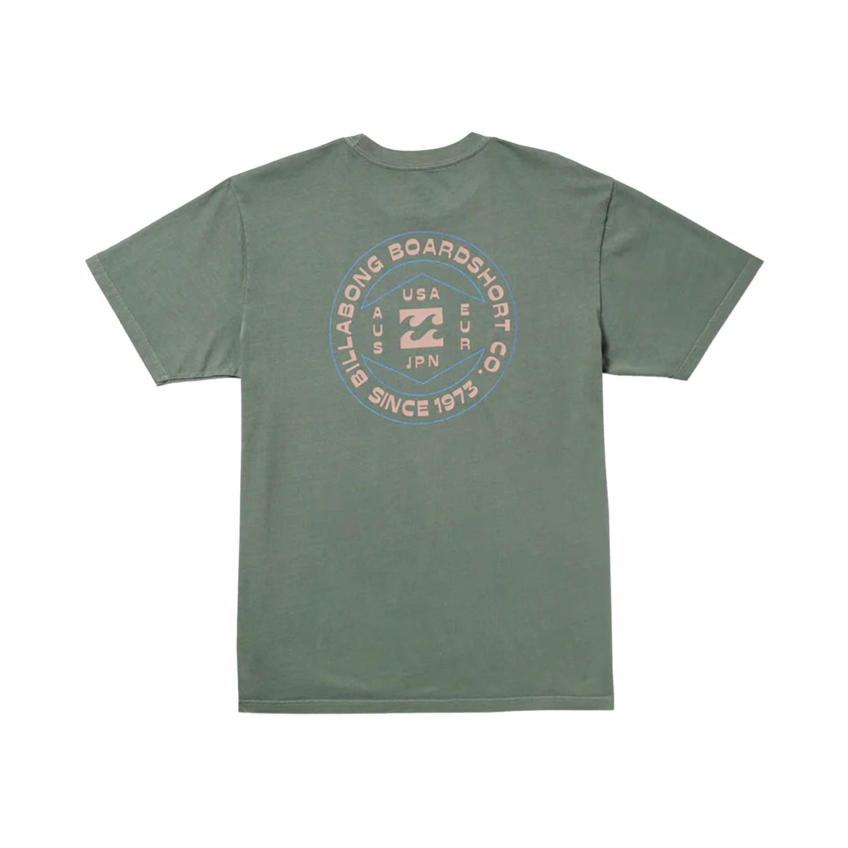 Billabong Rotation Premium Wave Wash Men's S/S T-Shirt - Pine