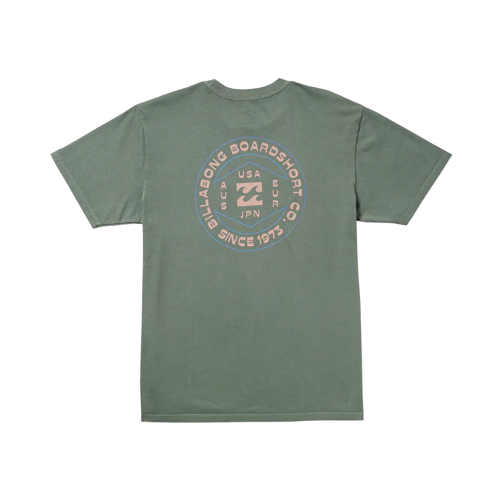 Billabong Rotation Premium Wave Wash Men's S/S T-Shirt - Pine