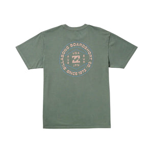 Billabong Rotation Premium Wave Wash Men's S/S T-Shirt - Pine