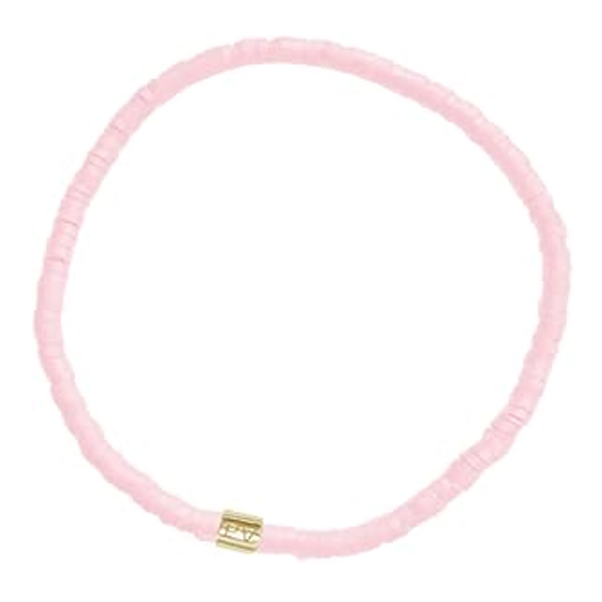 Pura Vida Cabrillo Vinyl Disc Stretch Bracelet - Pink
