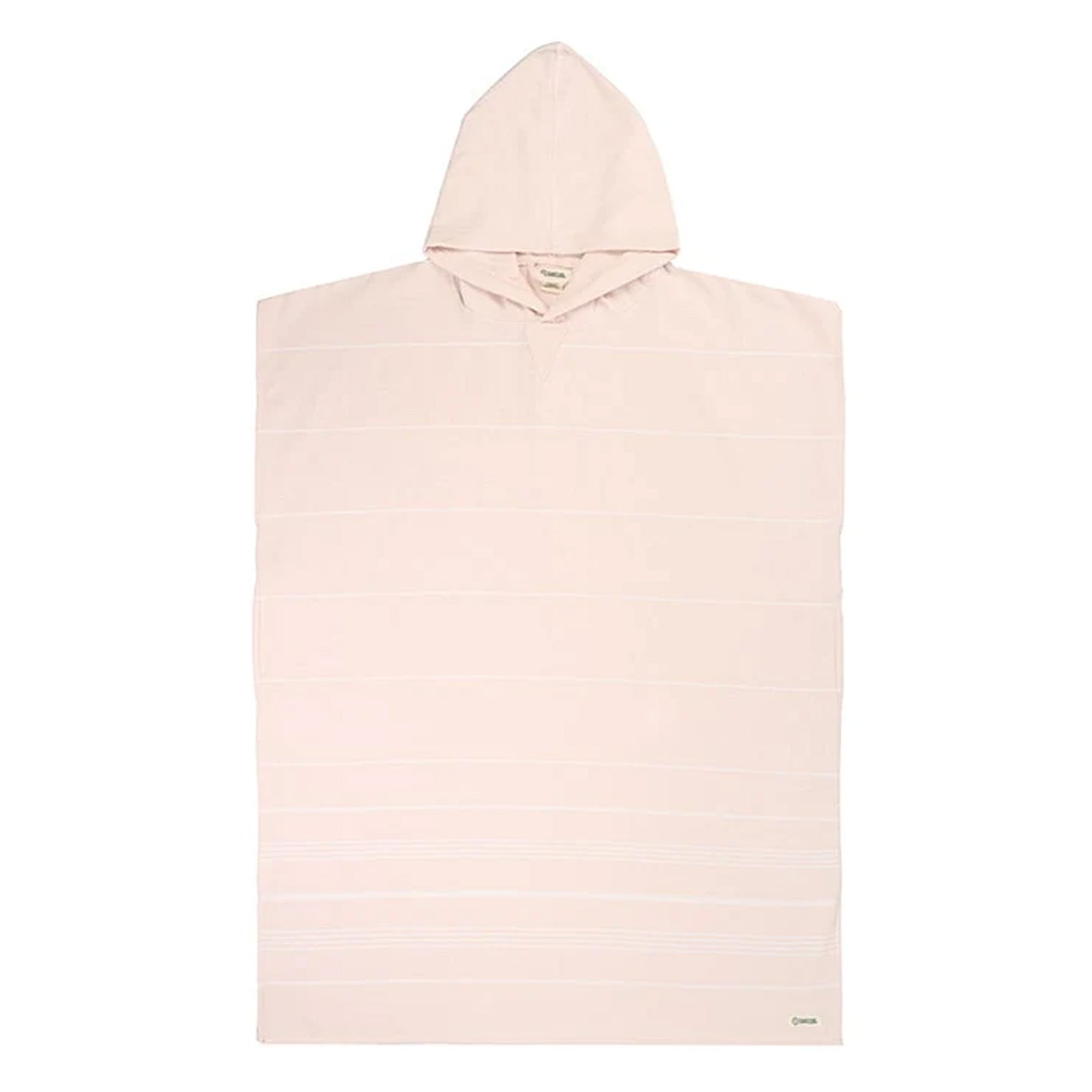 Sand Cloud Classic Stripe Hooded Poncho - Calcite Pink
