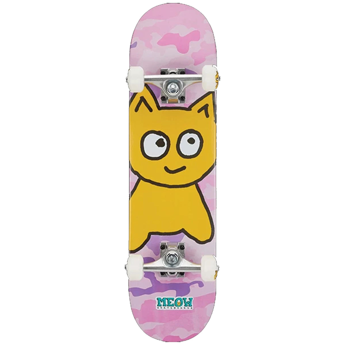 Meow Big Cat Soft Top 6.75" Complete Skateboard Deck