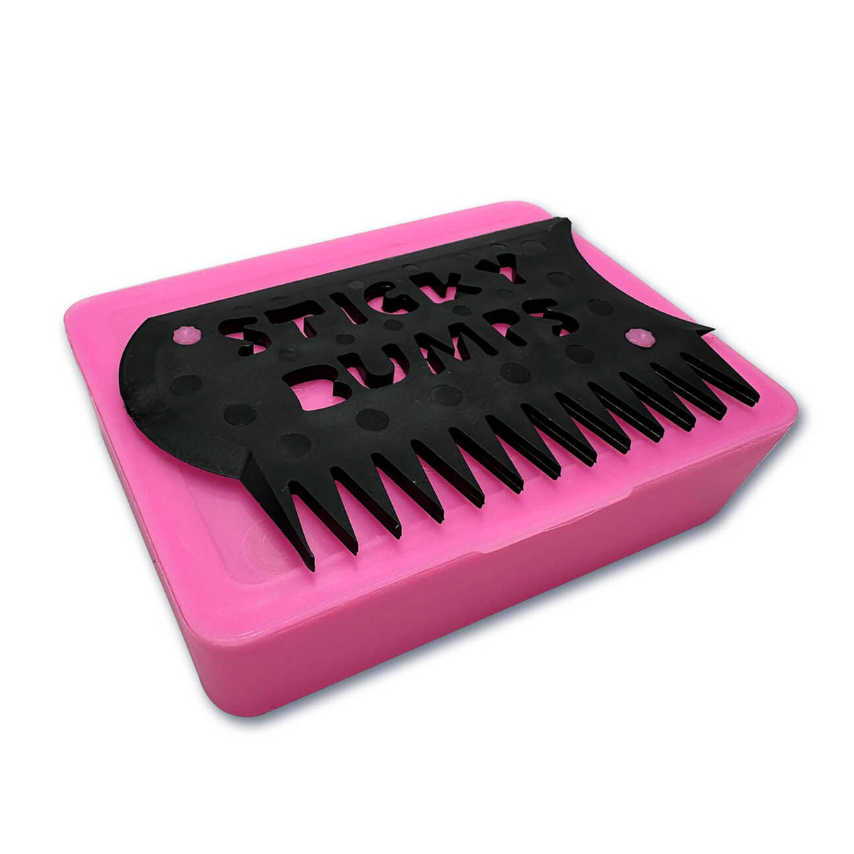 Sticky Bumps Wax Box & Comb Combo - Pink
