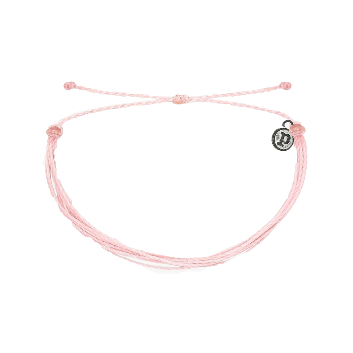 Pura Vida Original Bracelet - Solid Bubblegum
