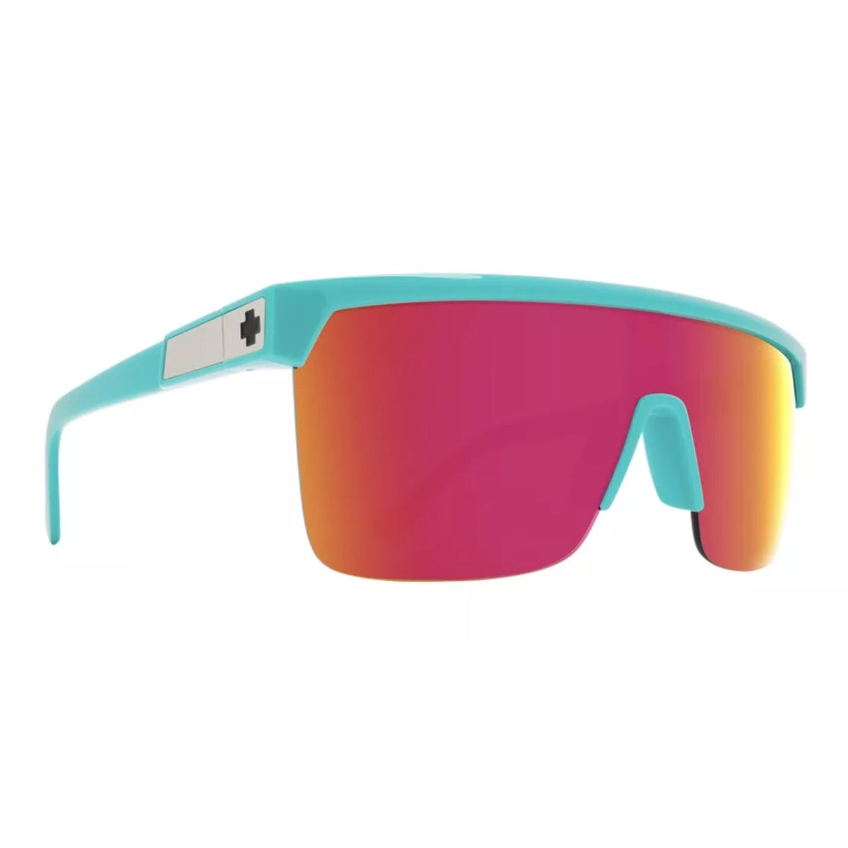 Spy Flynn Men's Sunglasses - Teal/Happy Gray Green Pink Mirror