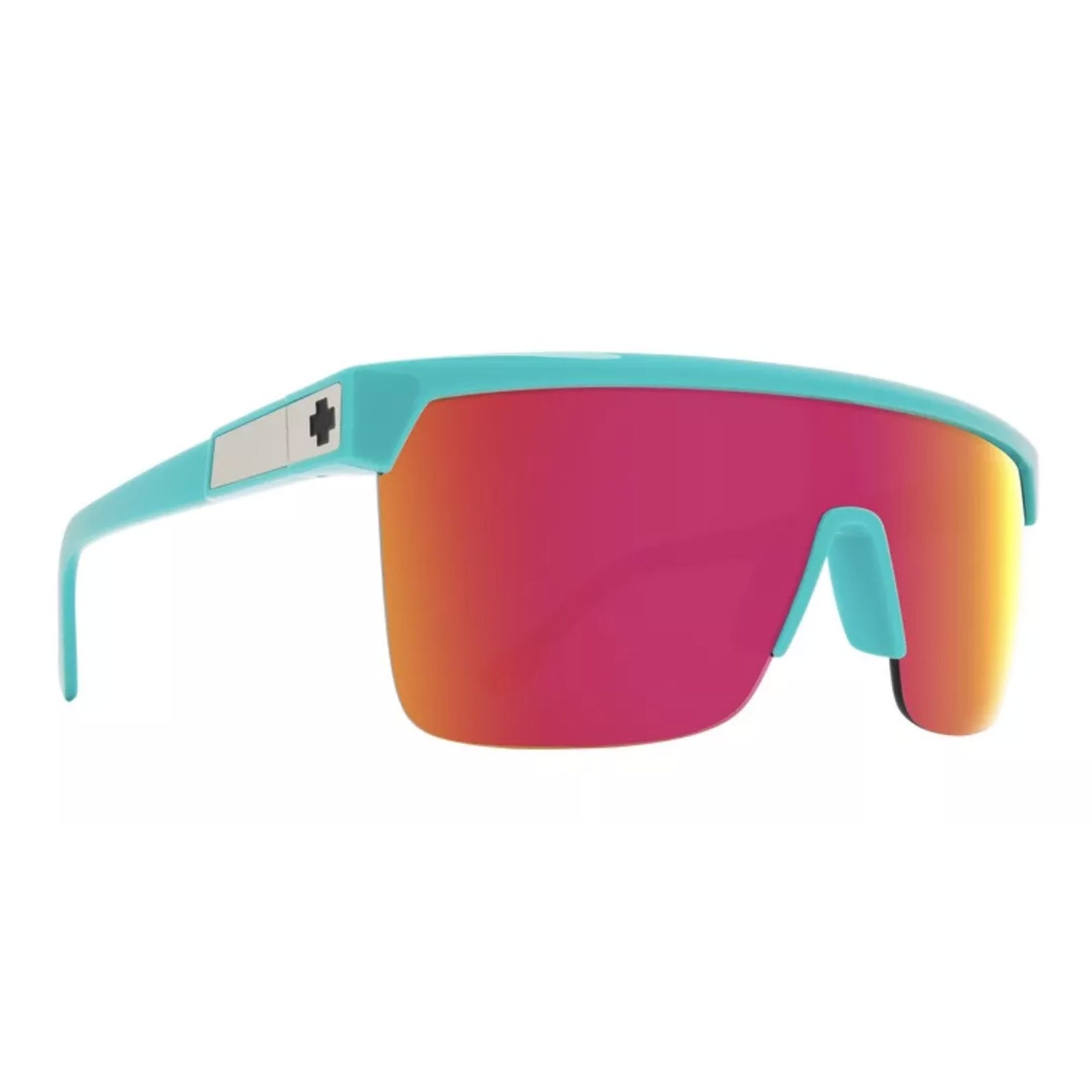 Spy Flynn Men's Sunglasses - Teal/Happy Gray Green Pink Mirror