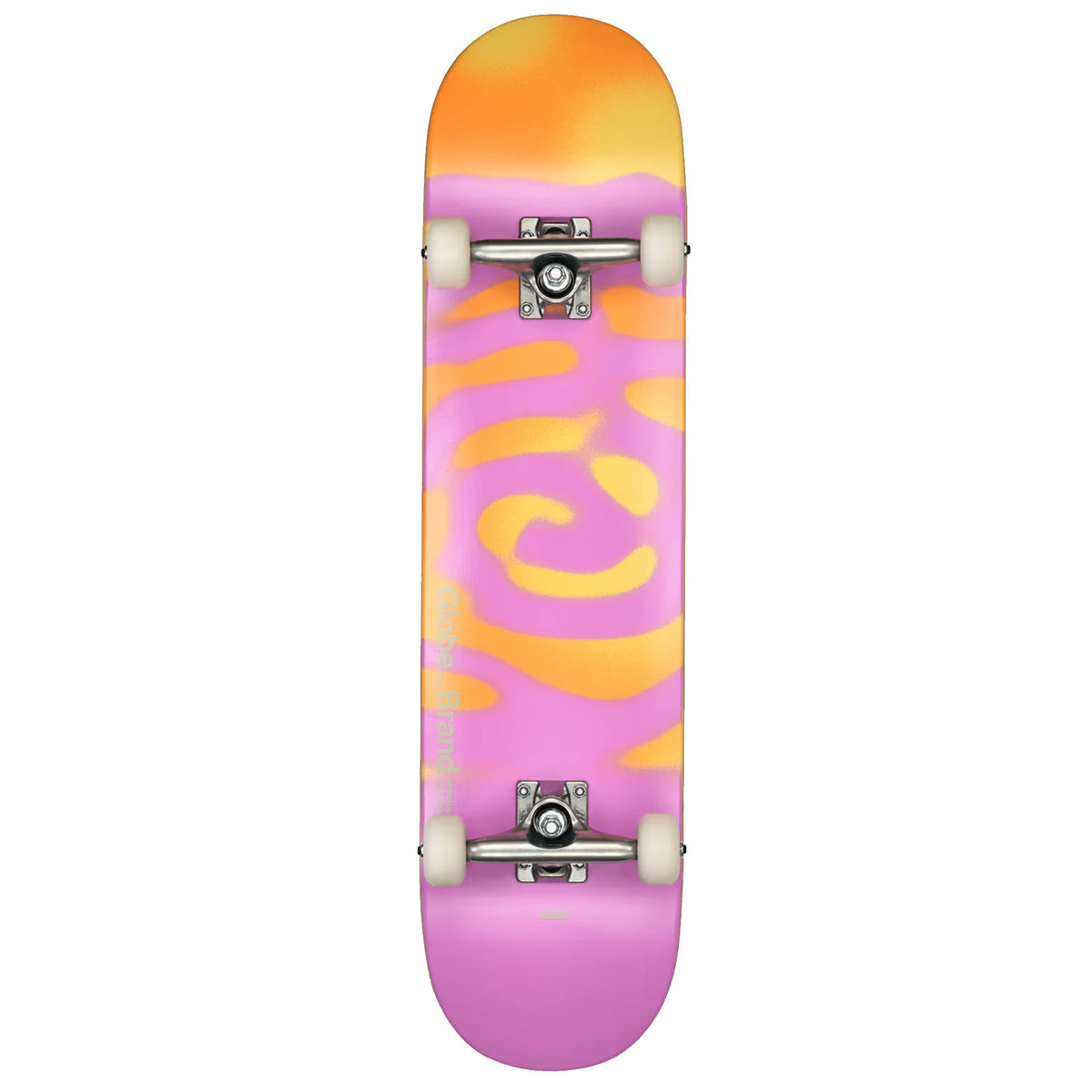 Globe G0 Pond 7.75" Complete Skateboard - Pink/Honey