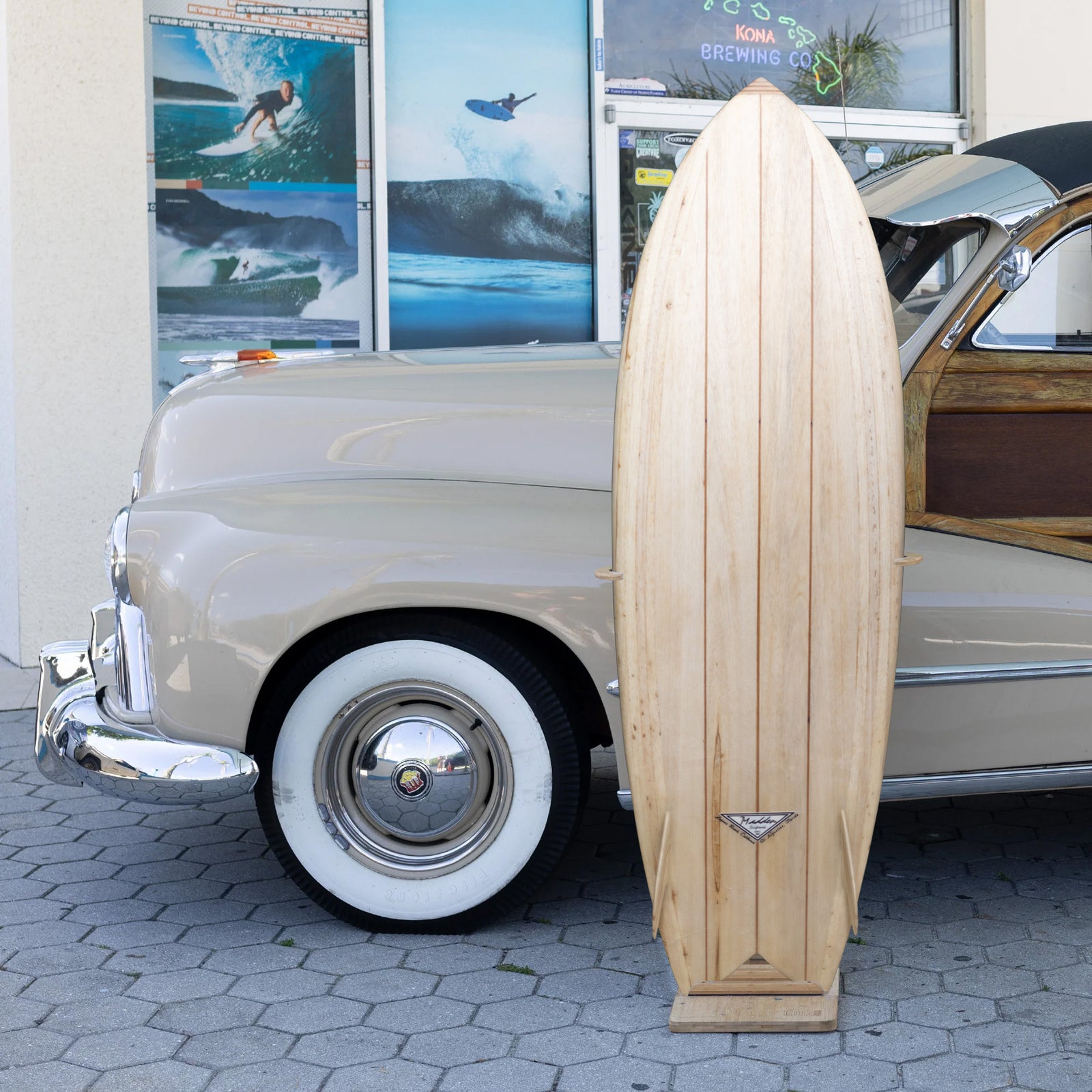 Pat Madden Balsa Fish 5'8 Surfboard - Glass Ons