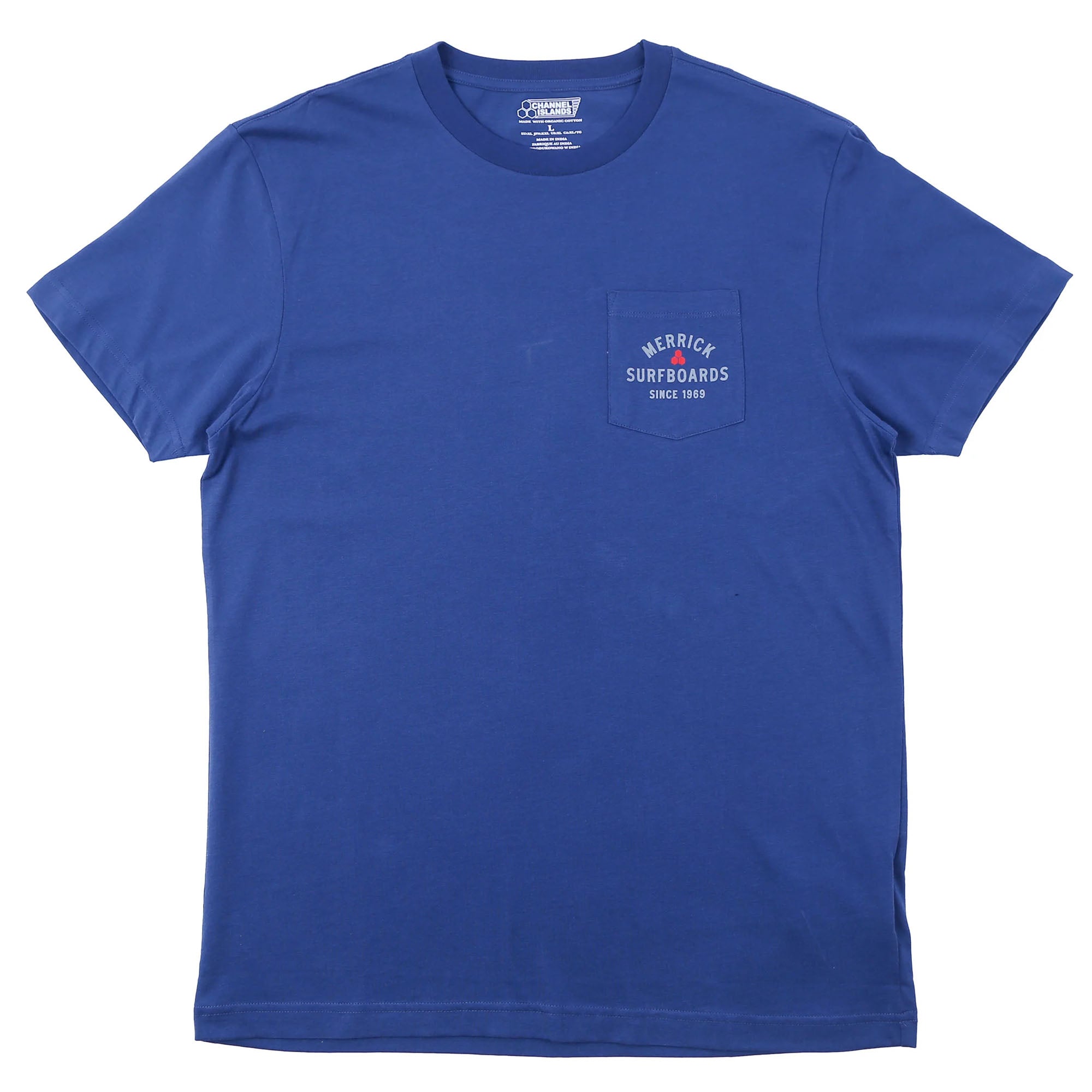 Channel Islands Merrick Pocket Men's S/S T-Shirt - Navy