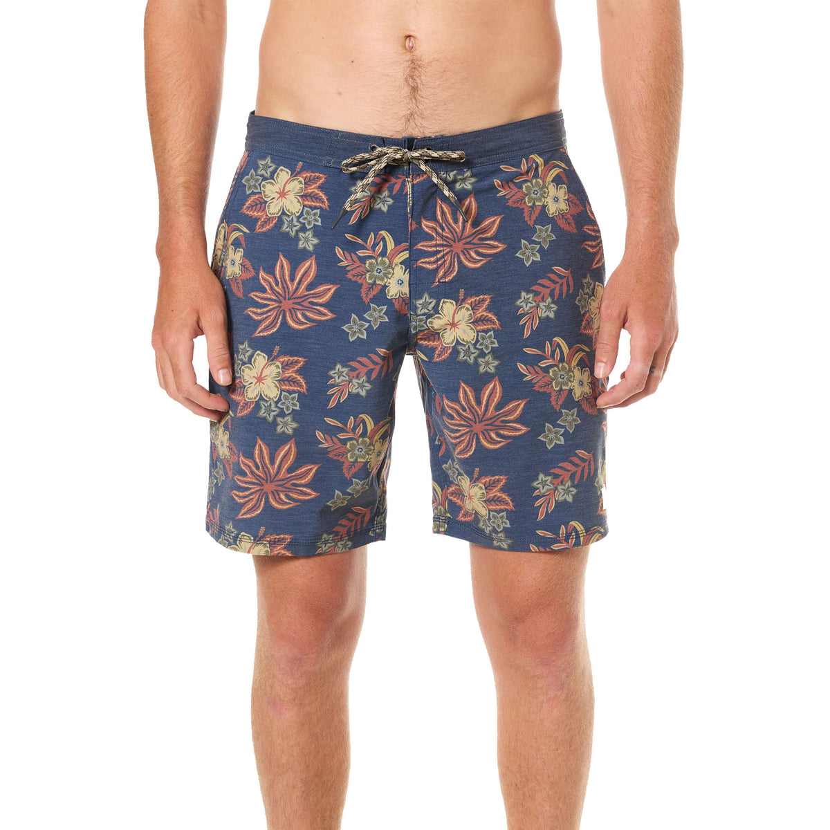 Katin Benji Hybrid 18" Men's Boardshorts - Polar Navy