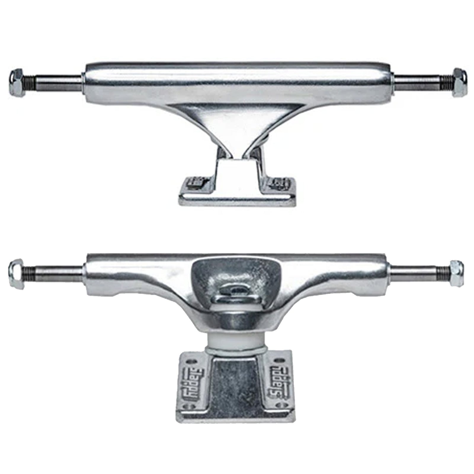 Slappy ST1 Inverted Hollow Skateboard Trucks - 8.0/Polished