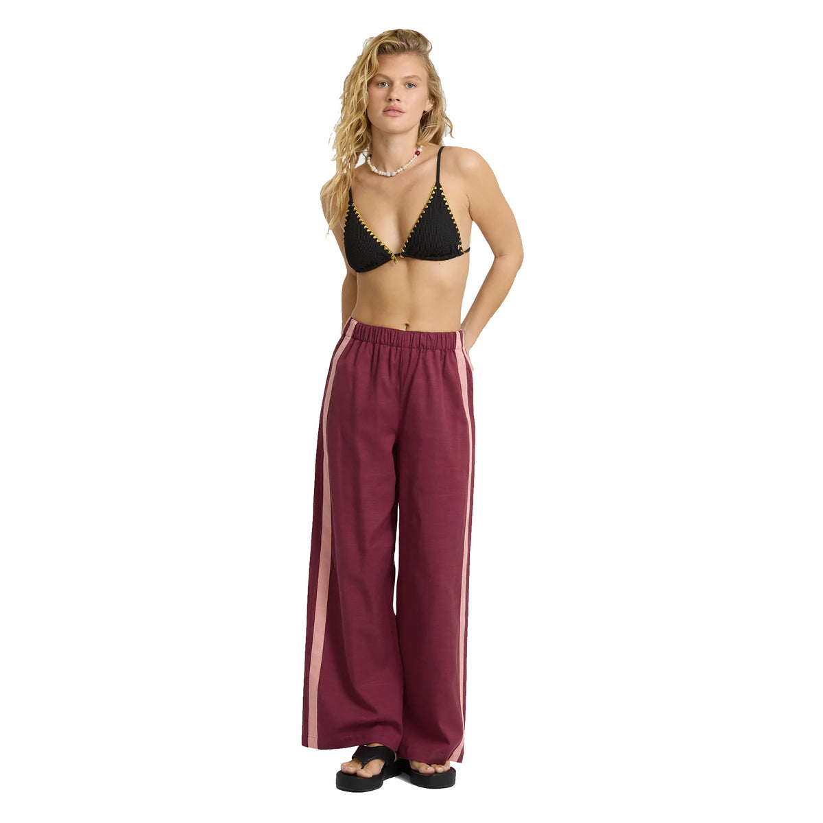 Billabong Holidaze Track Women's Pants - Pomegranate