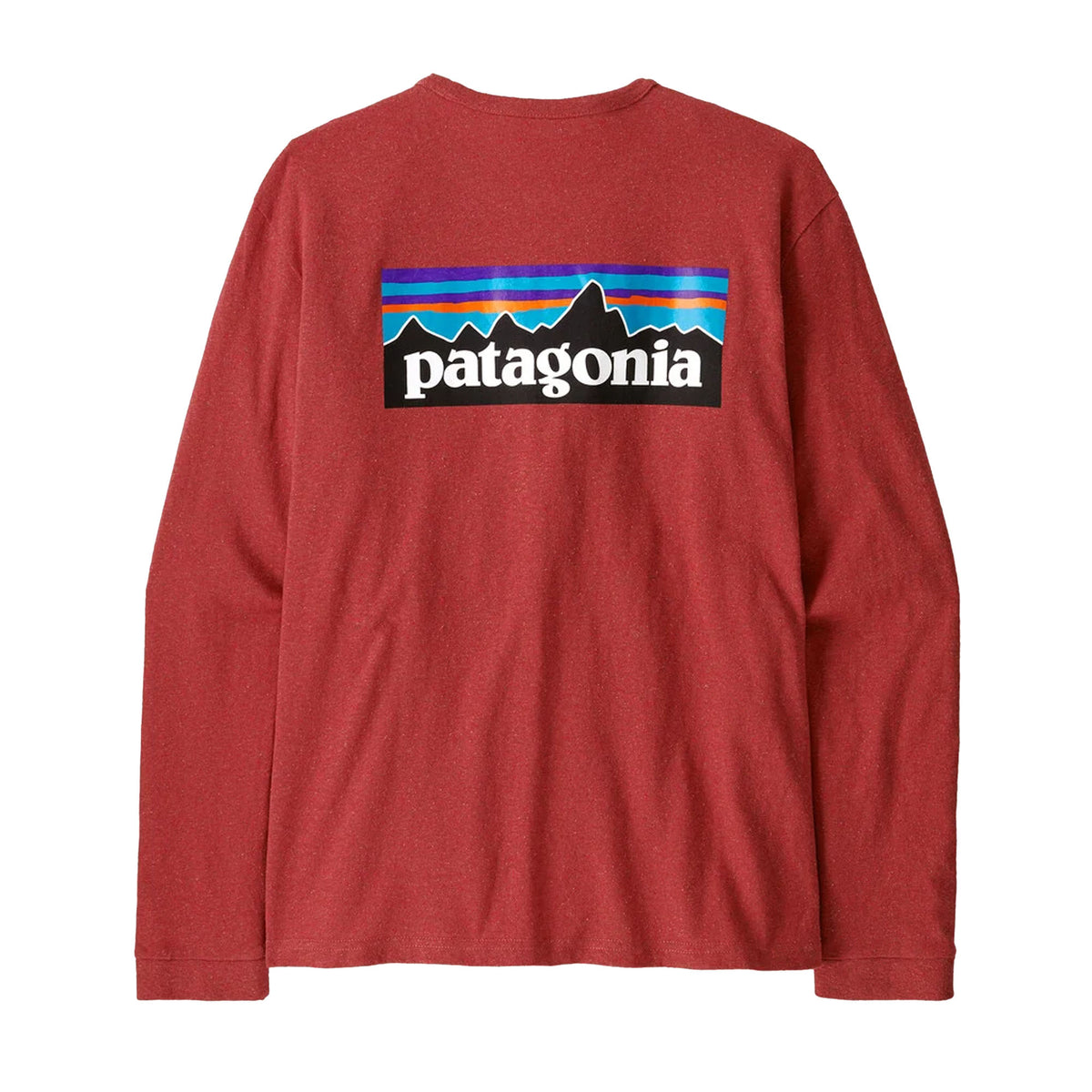 Patagonia P-6 Logo Responsibili-Tee® Women's L/ Shirt - Potters Red