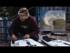 Creatures of Leisure Ethan Ewing Signature Pin Tail Traction Pad - Dark Army Black