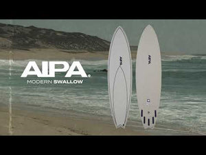 Aipa Modern Swallow NTF 6'10 Surfboard - Futures