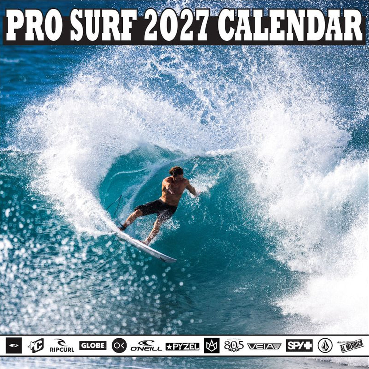 Global Surf Pro Surfer 2027 Calendar