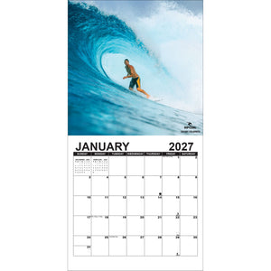 Global Surf Pro Surfer 2027 Calendar