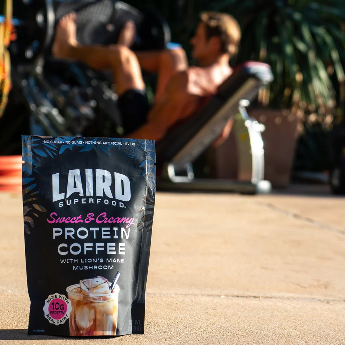 Laird Superfood Sweet & Creamy Protein Coffee - 5.3oz