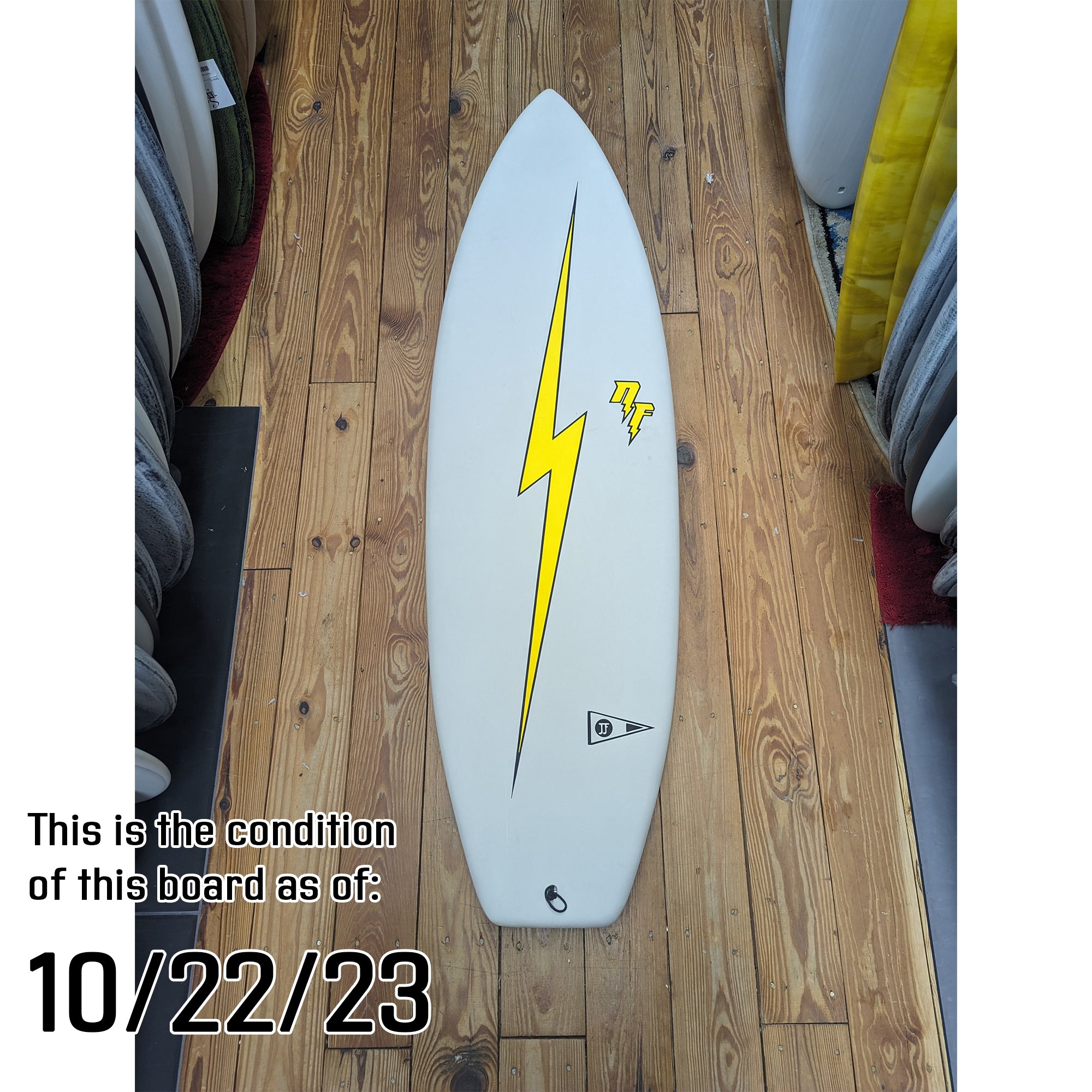 JJF by Pyzel Nathan Florence Pro Pod Racer Demo Surfboard
