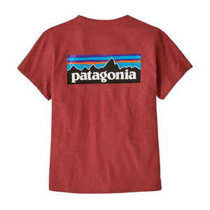 Patagonia P-6 Logo Responsibili-Tee® Women's S/S T-Shirt - Potters Red