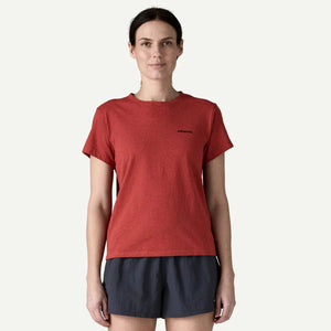 Patagonia P-6 Logo Responsibili-Tee® Women's S/S T-Shirt - Potters Red
