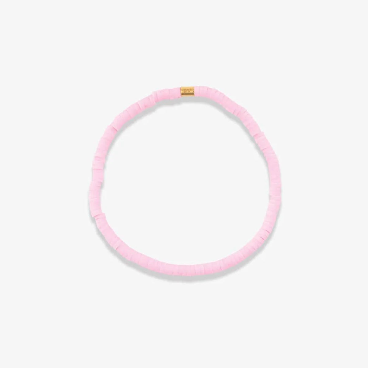 Pura Vida Solid Cabrillo Stretch Bracelet - Baby Pink