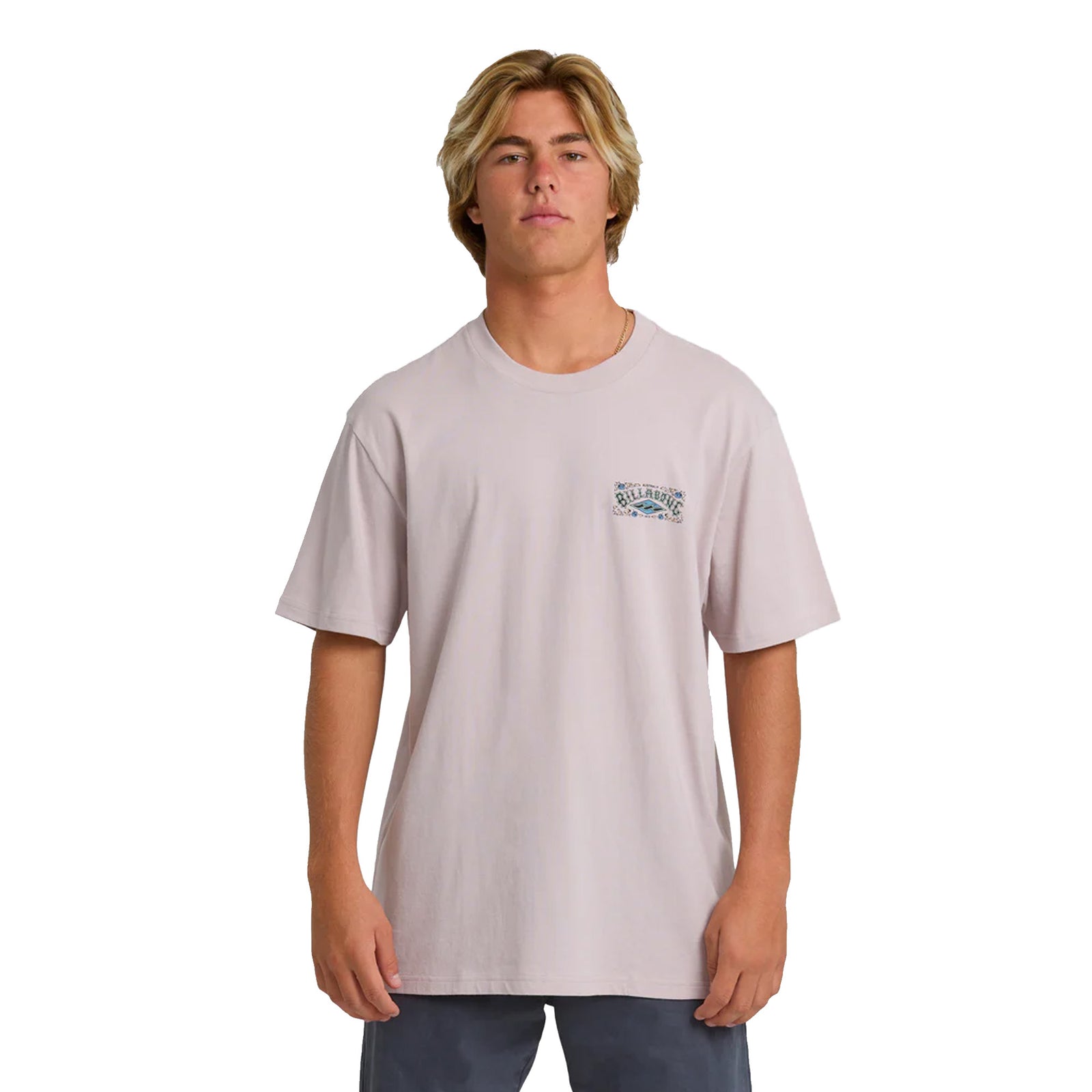 Billabong Heritage Arch Premium Men's S/S T-Shirt - Dusty Purple