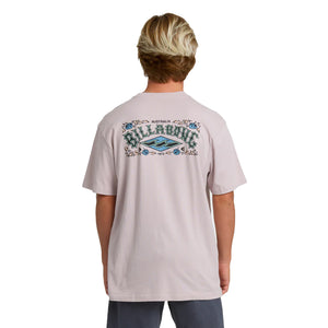 Billabong Heritage Arch Premium Men's S/S T-Shirt - Dusty Purple