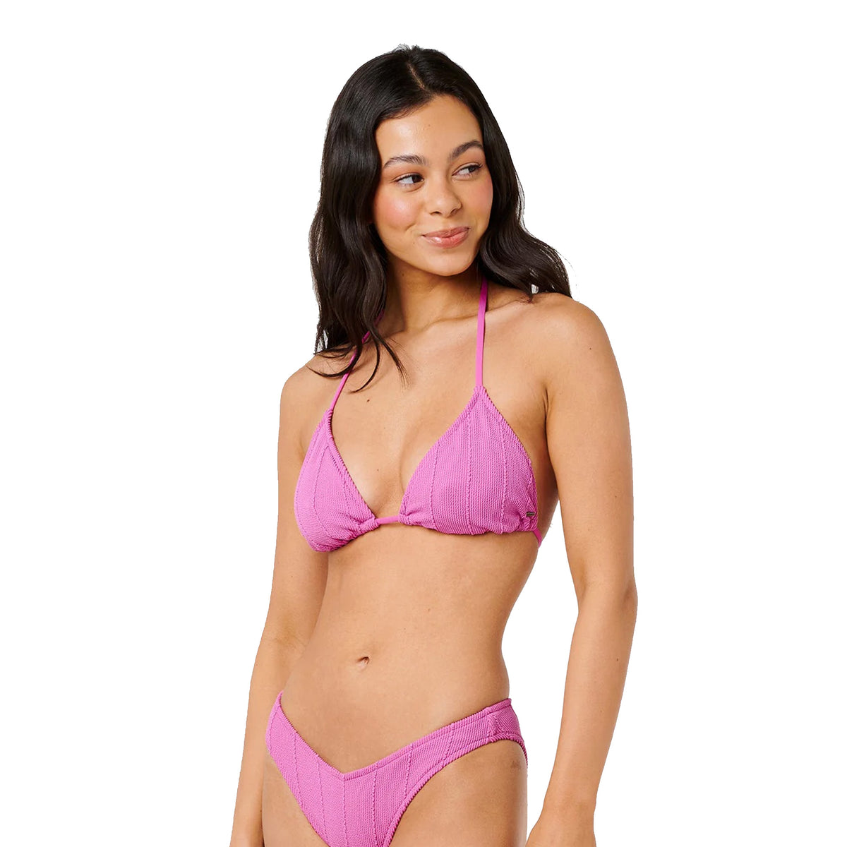 Rip Curl Vibe Surf Multi Fit Triangle Women's Bikini Top - Purple Pink