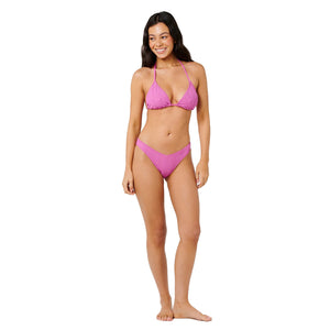 Rip Curl Vibe Surf Multi Fit Triangle Women's Bikini Top - Purple Pink