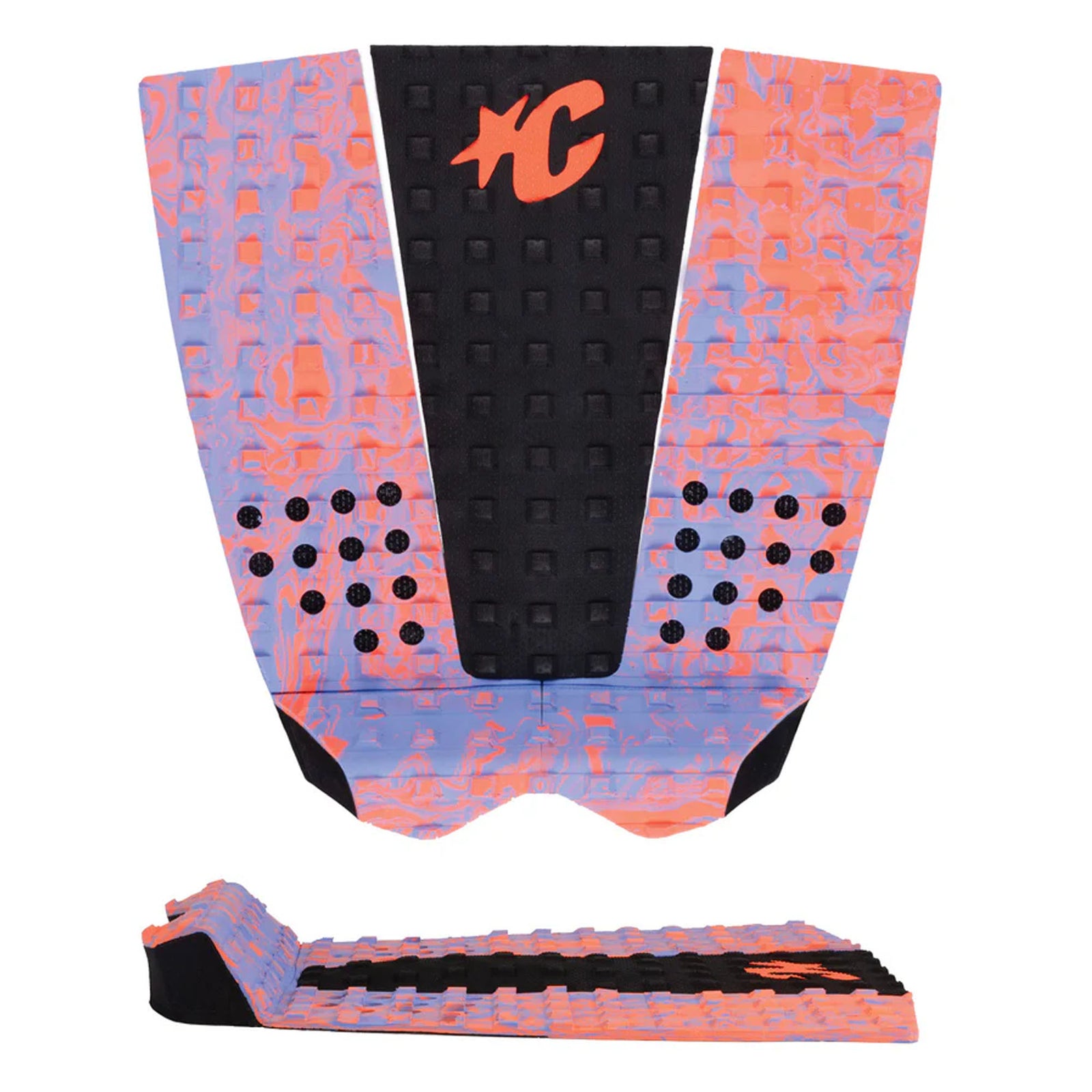 Creatures of Leisure Italo Ferreira Lite Ecopure Traction Pad - Purple Haze Swirl Black