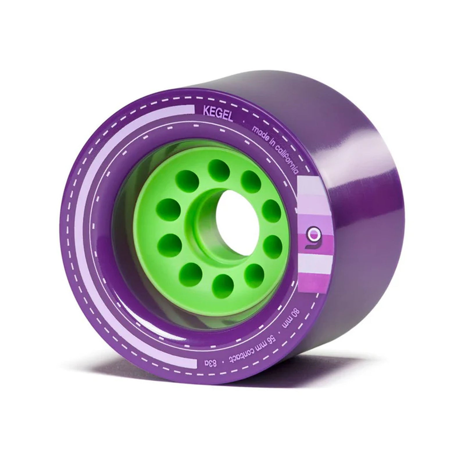 Orangatang Kegel 80mm 83a Longboard Skateboard Wheels - Purple