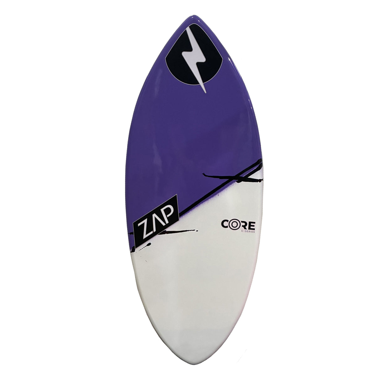 Zap Core V2 49" Skimboard - Purple