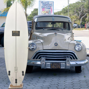 Pyzel Score Lord PU/Poly 5'10 Surfboard - FCS II