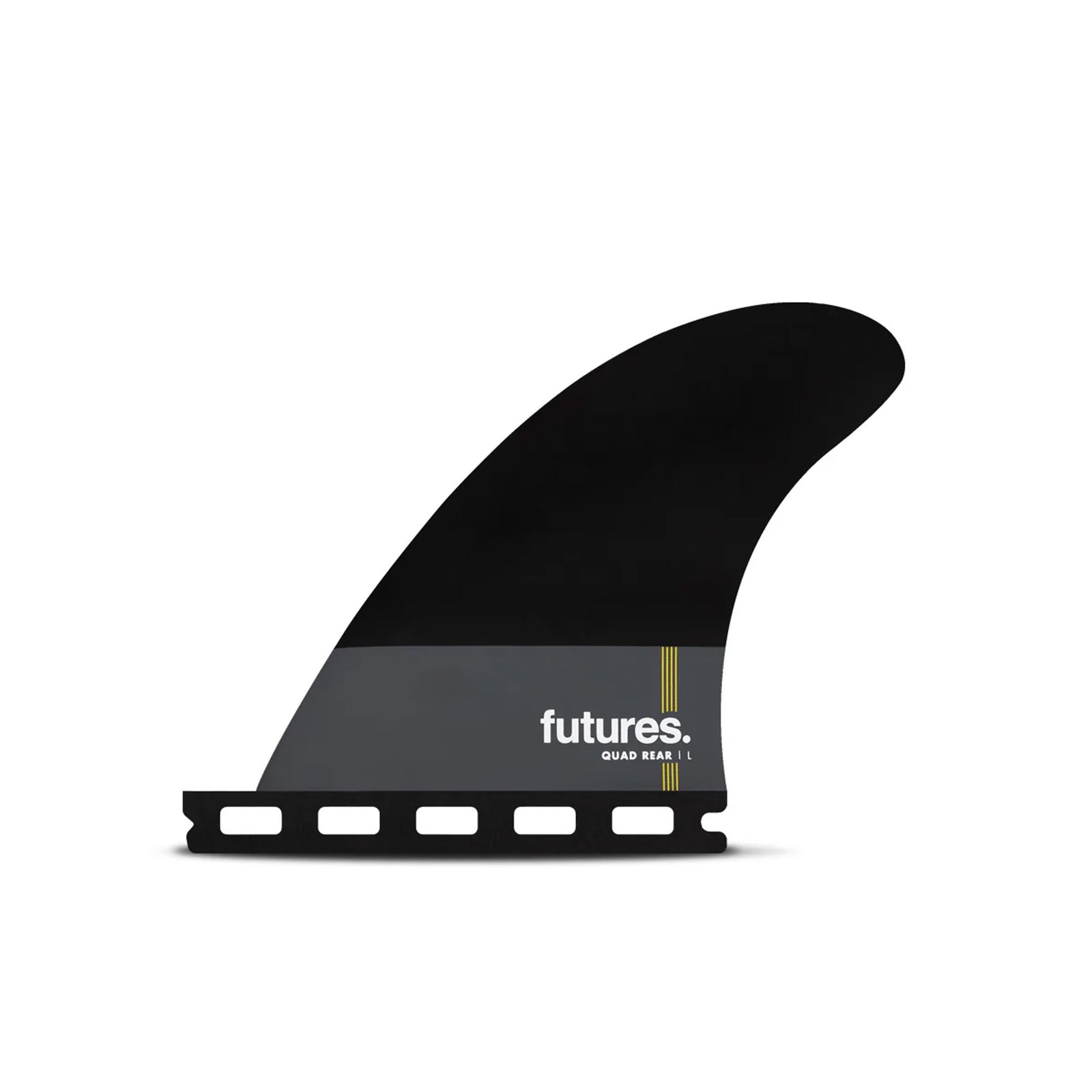 Futures Pivot HC Quad Rear Surfboard Fins - Large/Black