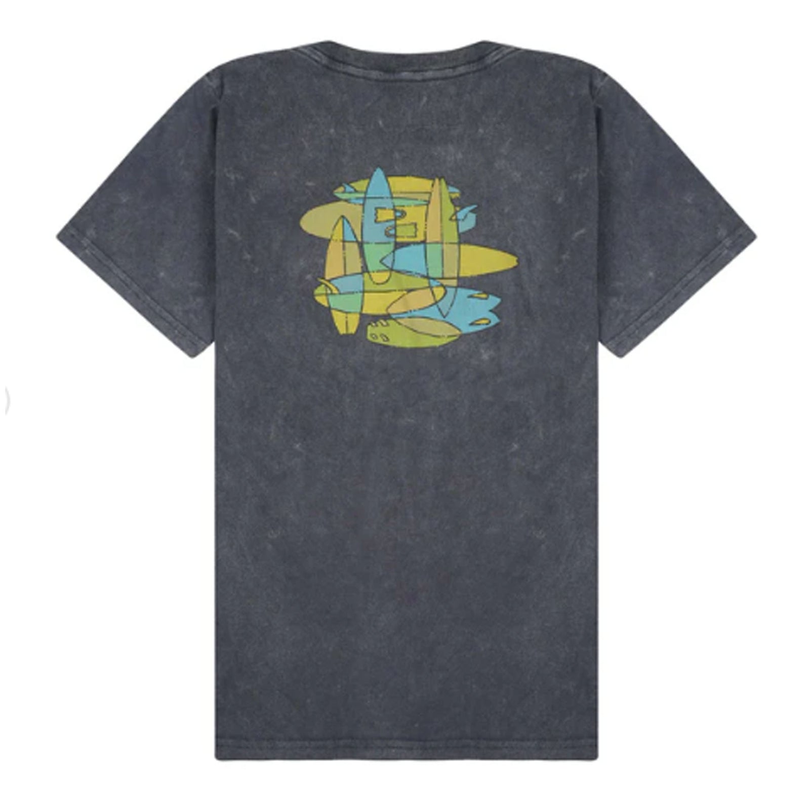 Drifter Surf Quiver Youth Boy's S/S T-Shirt - Charcoal