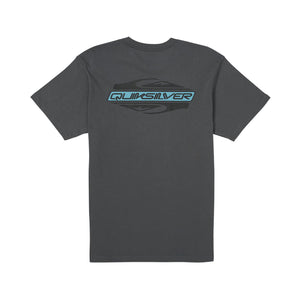 Quiksilver Omni Yin Men's S/S T-Shirt - Iron Gate