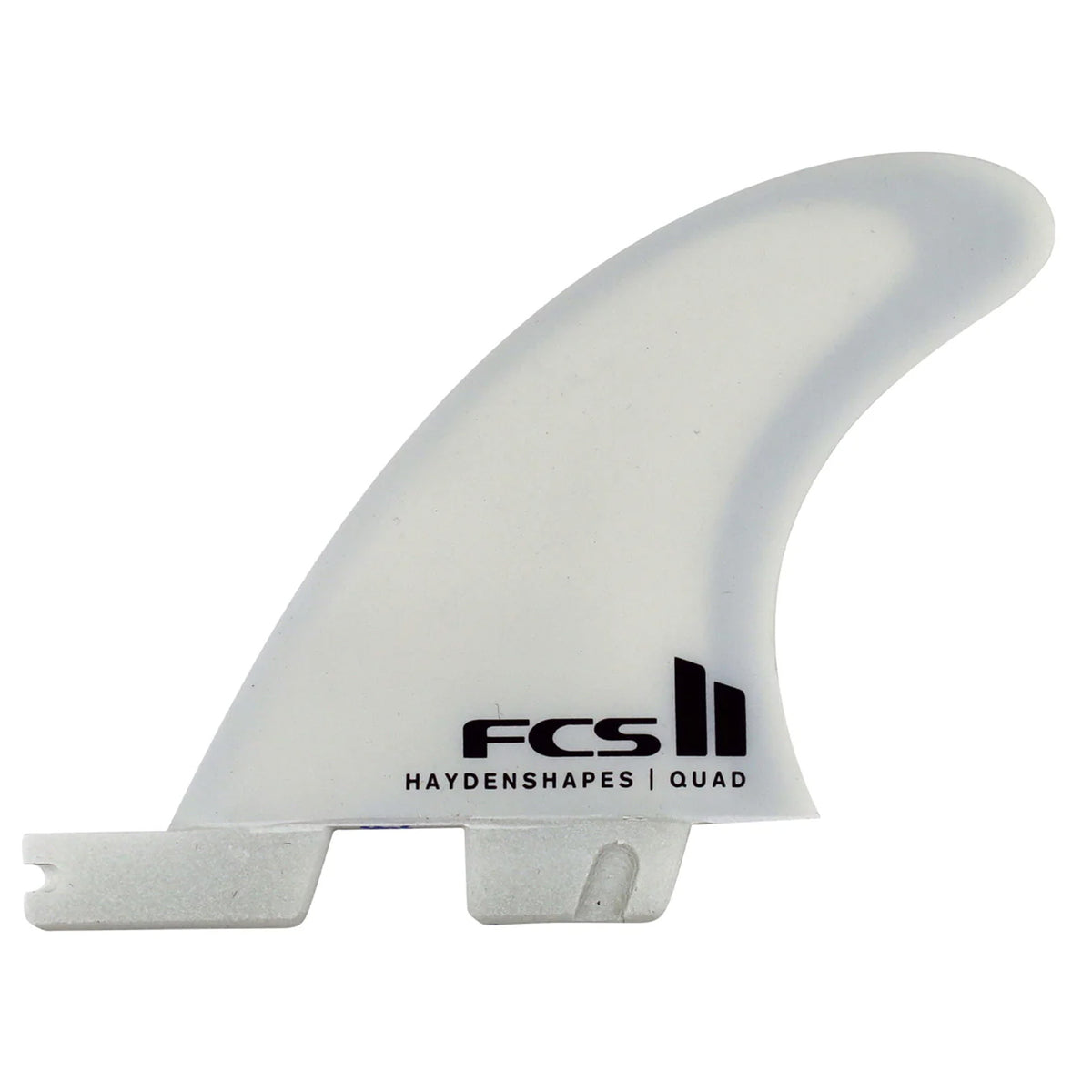FCS II Haydenshapes Performance Core Air Core Quad Rear Surfboard Fins - Large/White