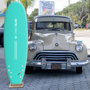 Storm Blade Quad Runner 6'6 Soft Surfboard - Turquoise