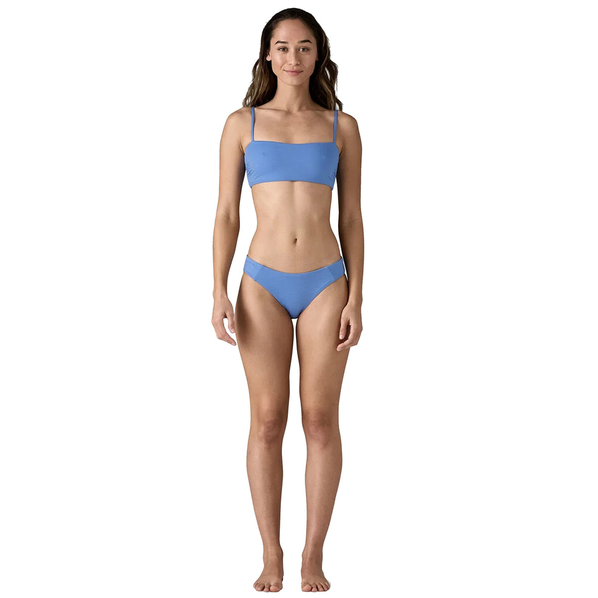 Patagonia Sunrise Slider Women's Bikini Top - Ripple: Abundant Blue