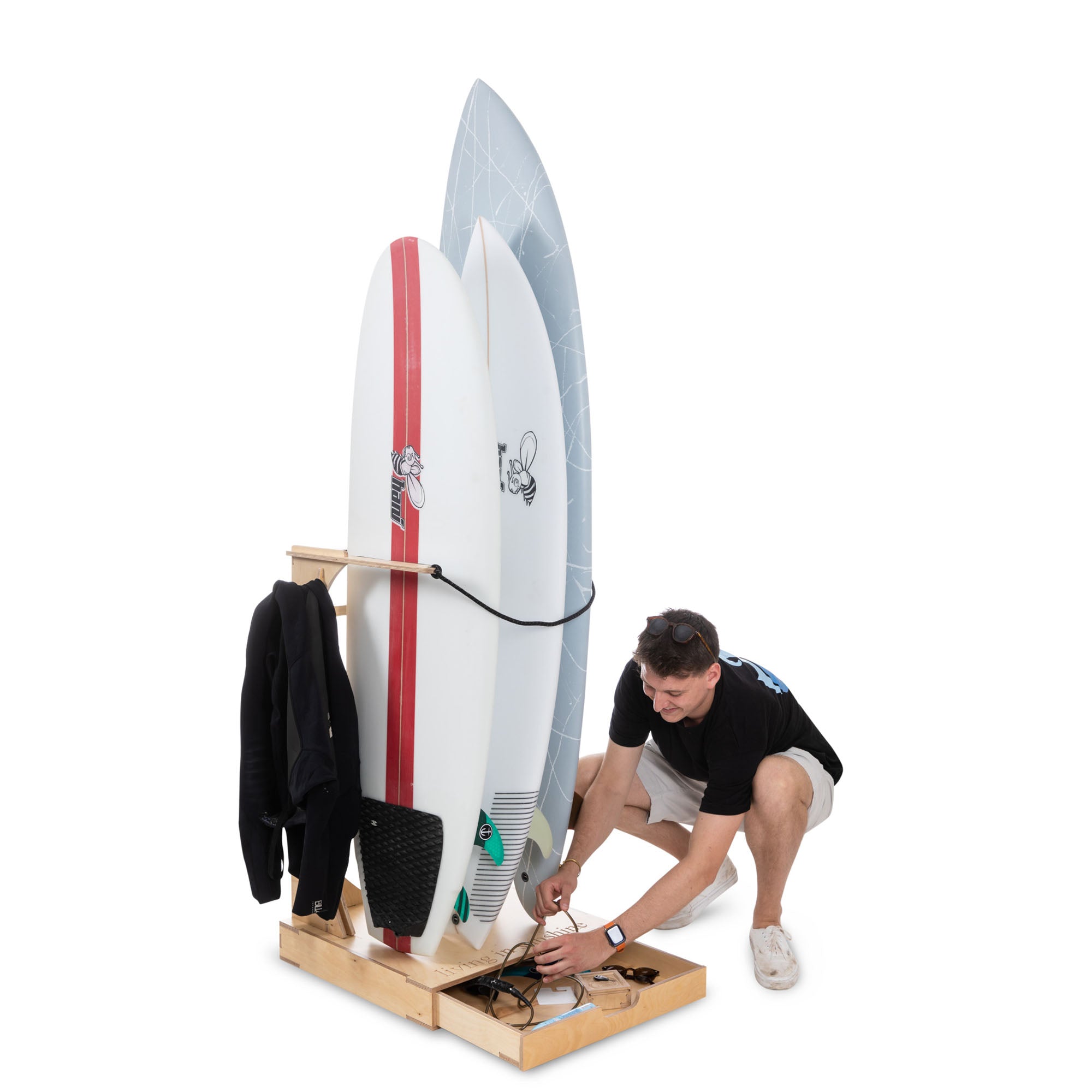 Liss The Spirit Surf 3 Board Rack - Surf Station Store