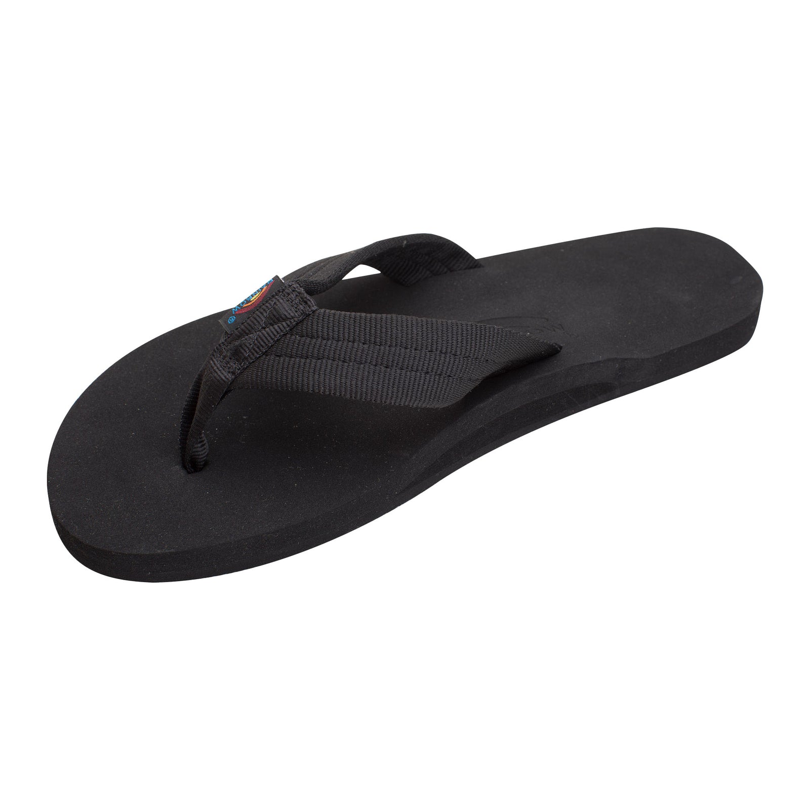 Rainbow The Cloud Single Rubber Men's Sandals - Black