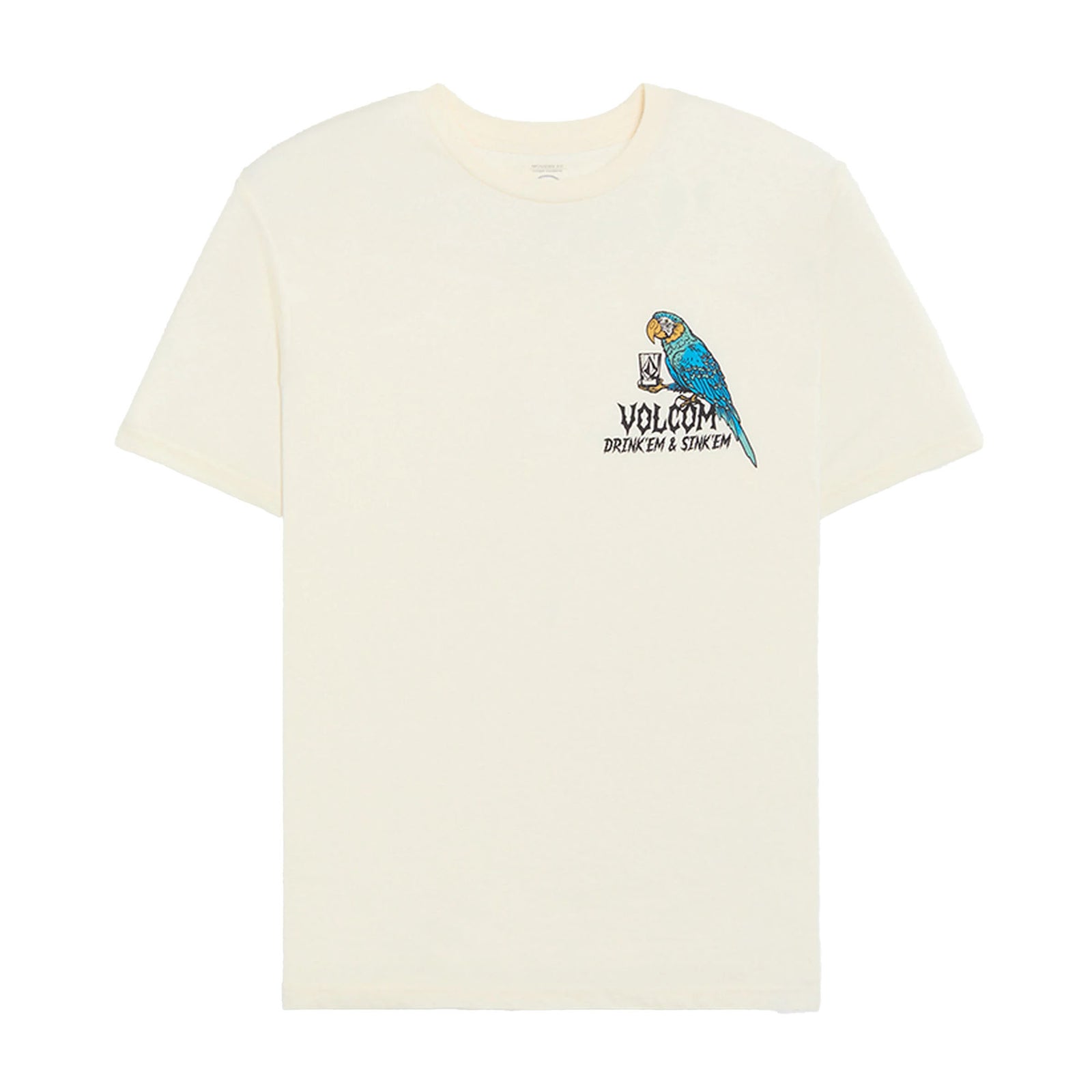 Volcom Rambln Men's S/S T-Shirt - Off White Heather