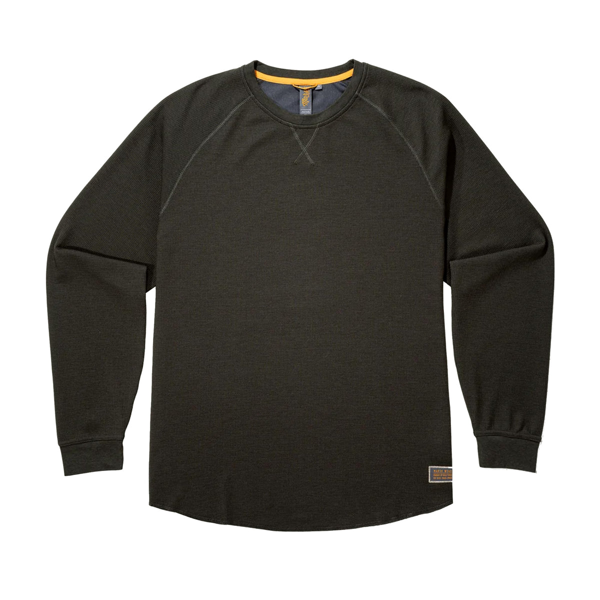 Marsh Wear Surfside Waffle Knit Men's L/S Sweater - Raven