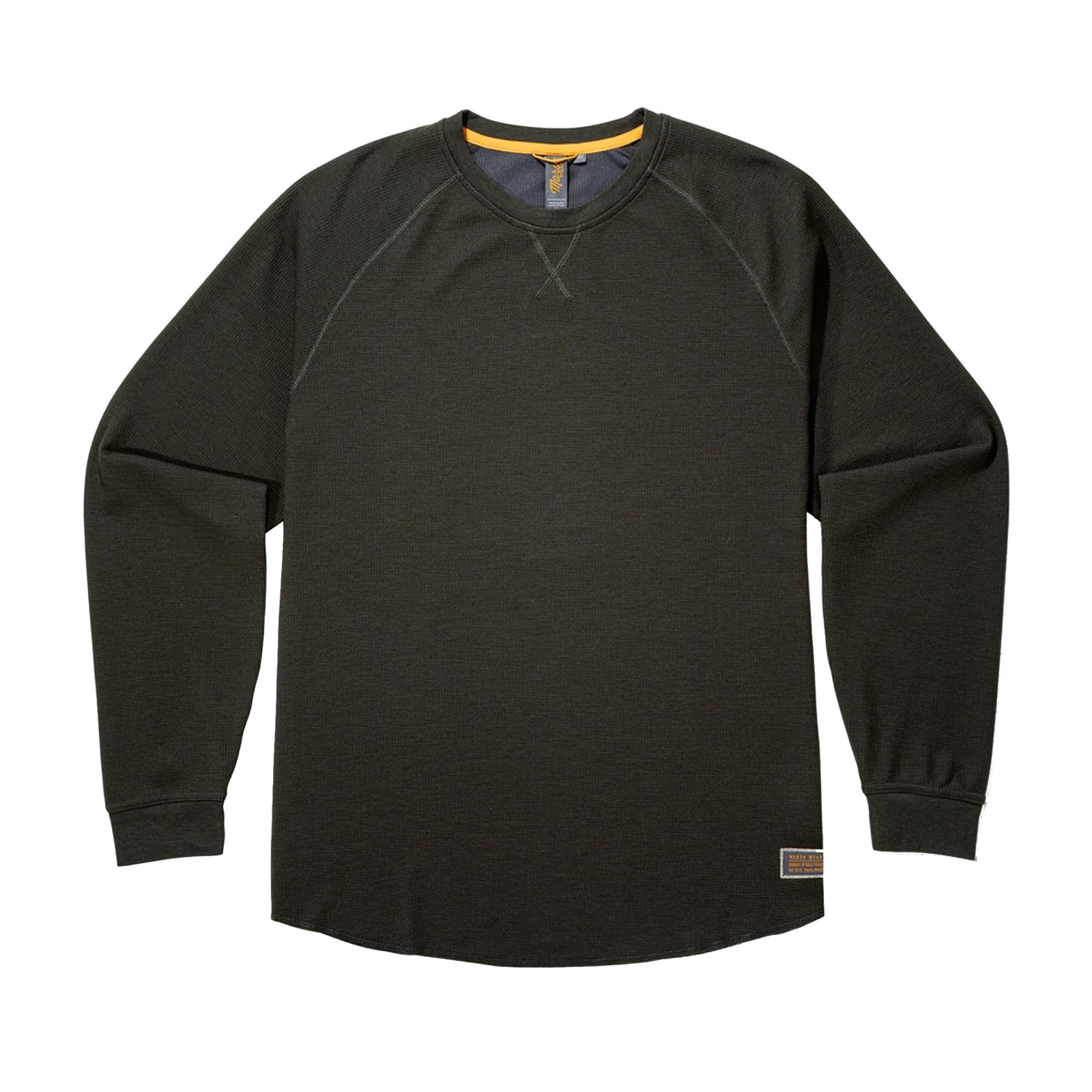 Marsh Wear Surfside Waffle Knit Men's L/S Sweater - Raven
