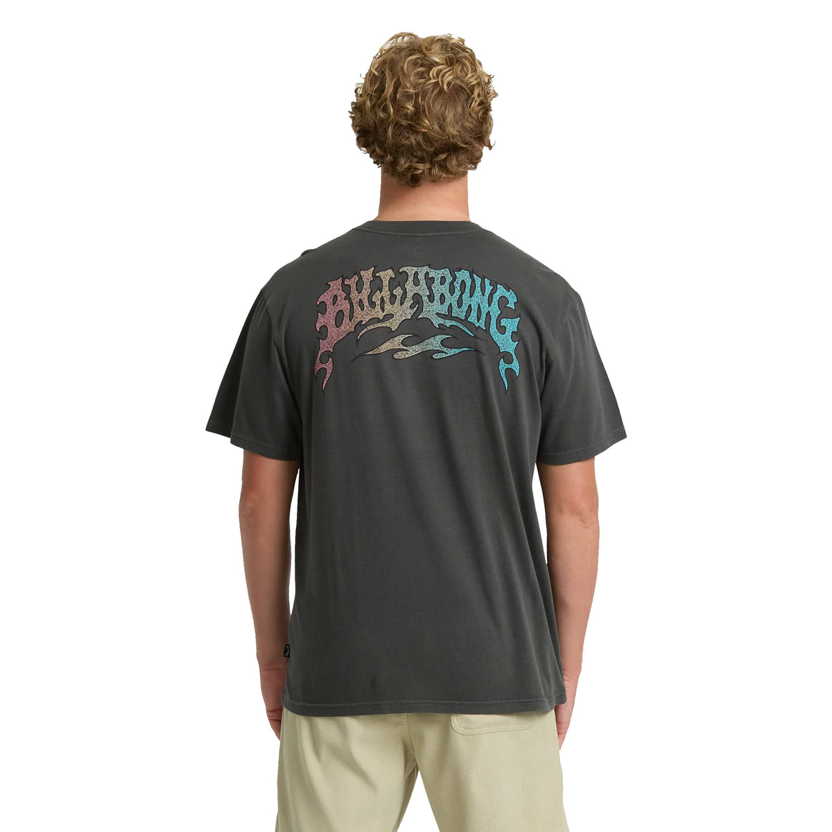 Billabong Flare Premium Cotton Graphic Men's S/S T-Shirt - Raven